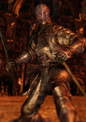 Противники в Dark Souls 2 - Алоннский Рыцарь