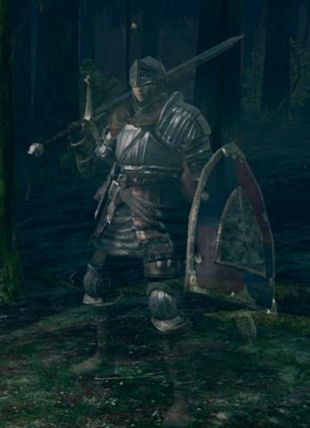 Персонажи в Dark Souls - Лесной охотник-рыцарь