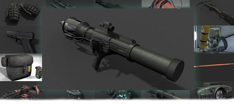 Оружие в Black Mesa - Ракетница