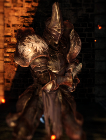 Противники в Dark Souls 2 - Капитан Алоннских Рыцарей