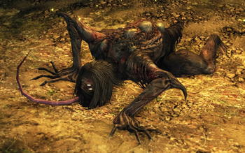 Противники в Dark Souls 2 - Человек-ящер