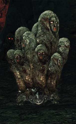 Противники в Dark Souls 2 - Пучок окаменяющих статуй