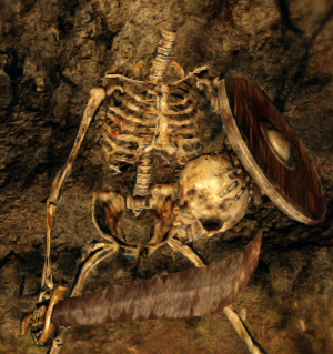Противники в Dark Souls 2 - Скелет 