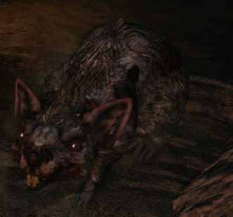 Противники в Dark Souls 2 - Трупная крыса