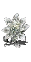 Замороженный цветок