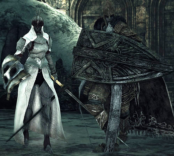 Боссы в Dark Souls 2 - Защитник трона и Смотритель трона