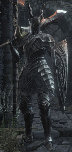 Противники в Dark Souls 3 - Черный рыцарь 
