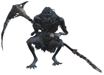 Противники в Dark Souls 3 - Демон-ворон