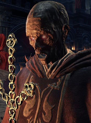 Противники в Dark Souls 3 - Дьякон Глубин