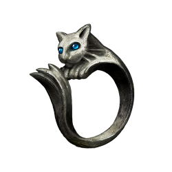 Кольца в Dark Souls 3 - Кольцо серебряной кошки 