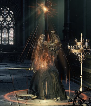 Противники в Dark Souls 3 - Священник Лотрика