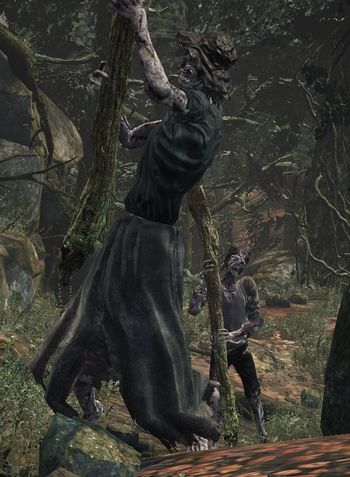 Противники в Dark Souls 3 - Охотник на оборотней