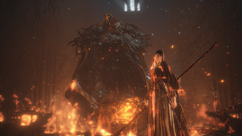 Боссы в Dark Souls 3 - Отец Ариандель и сестра Фриде