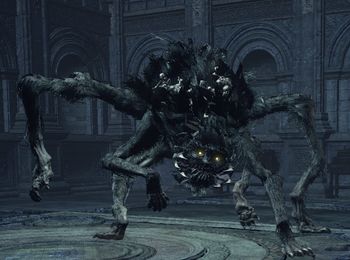 Мини-боссы в Dark Souls 3 - Проклятый из глубин