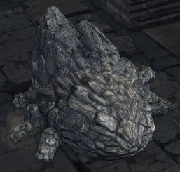 Противники в Dark Souls 3 - Каменная ящерица