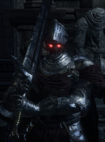 Противники в Dark Souls 3 - Рыцарь Лотрика