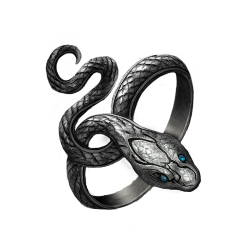Кольца в Dark Souls 3 - Серебряное кольцо жадного змея 