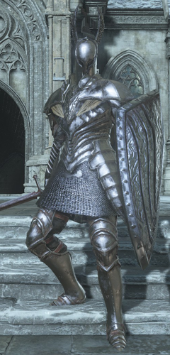 Противники в Dark Souls 3 - Серебряный рыцарь 