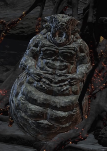 Противники в Dark Souls 3 - Демоническая статуя 