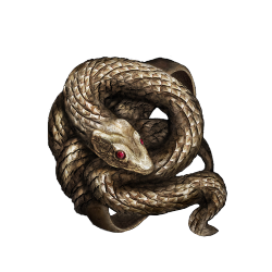 Кольца в Dark Souls 3 - Золотое кольцо жадного змея 