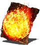 Пиромантия в Dark Souls - Большой огненный шар