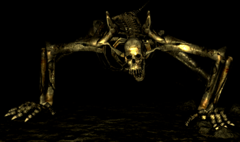 Противники в Dark Souls - Скелет-зверь