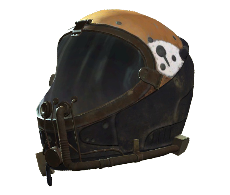 Каски и головные уборы в Fallout 4 - Коричневый лётный шлем