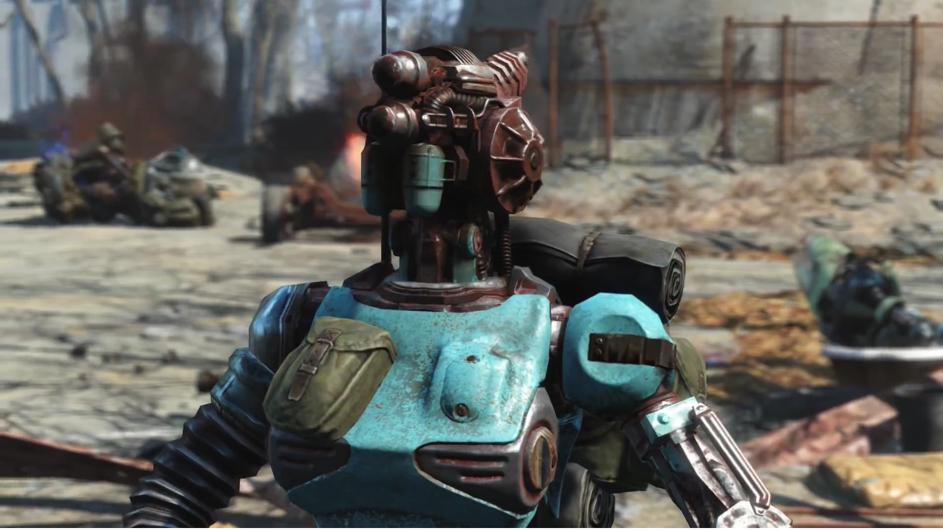 Напарники в Fallout 4 - Ада (Automatron)