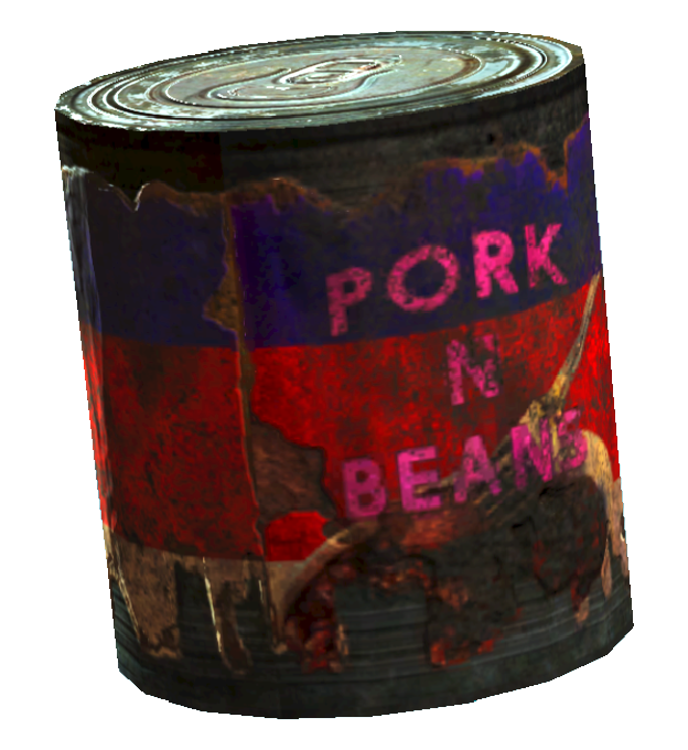 Еда и препараты в Fallout 4 - Свинина с бобами 