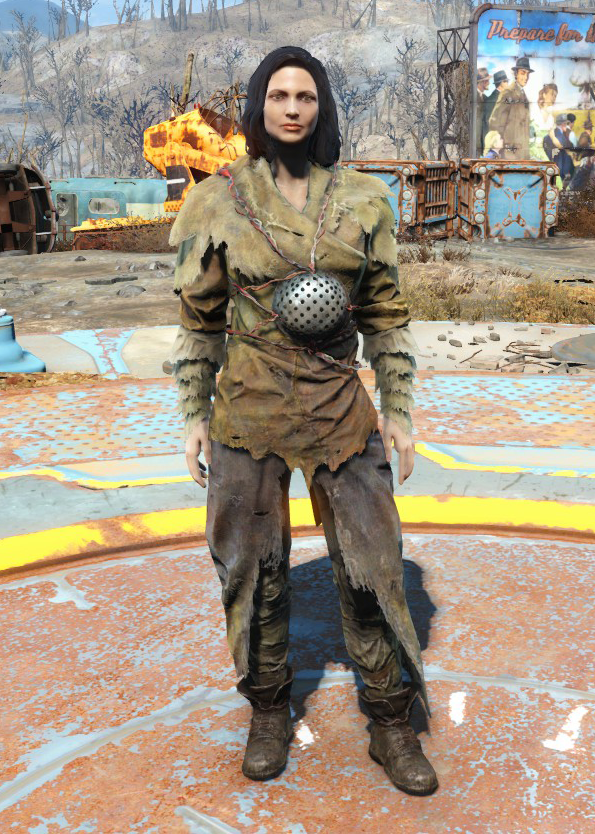 Броня и одежда в Fallout 4 - Лохмотья Детей Атома