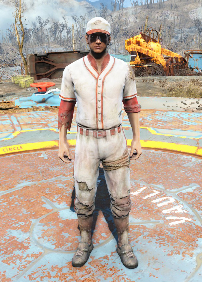 Броня и одежда в Fallout 4 - Форма бейсболиста