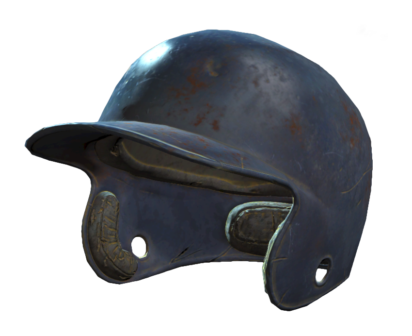 Каски и головные уборы в Fallout 4 - Синий шлем бейсболиста