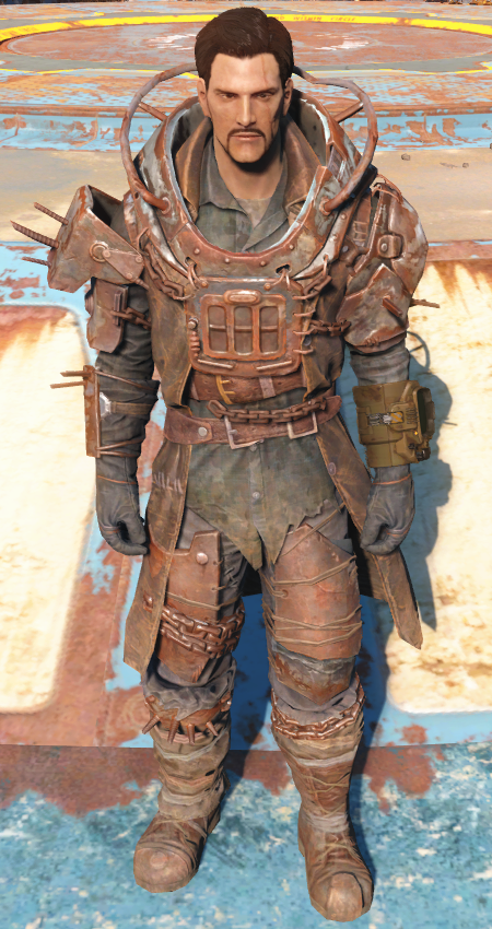 Броня и одежда в Fallout 4 - Бойцовская броня