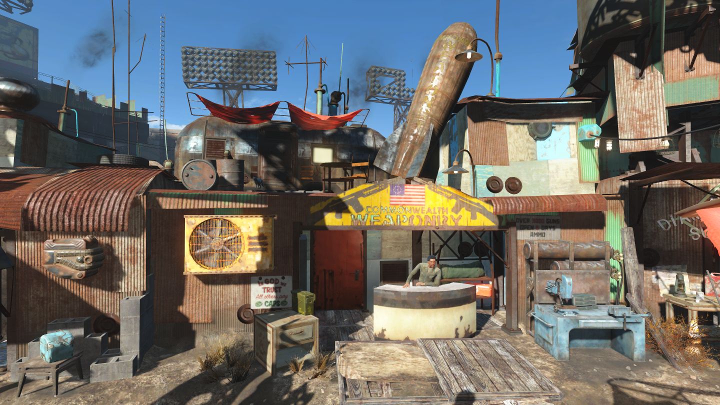 Здания в Fallout 4 - Оружие Содружества
