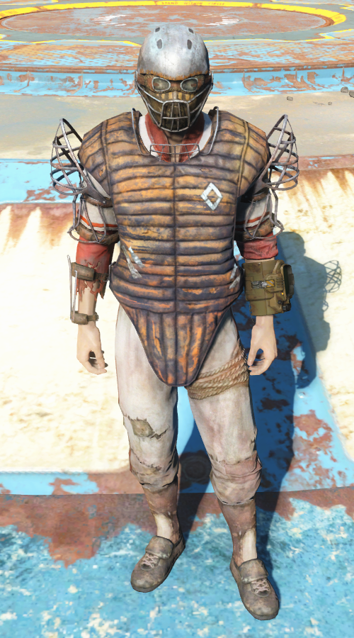 Броня и одежда в Fallout 4 - Броня охраны Даймонд-сити