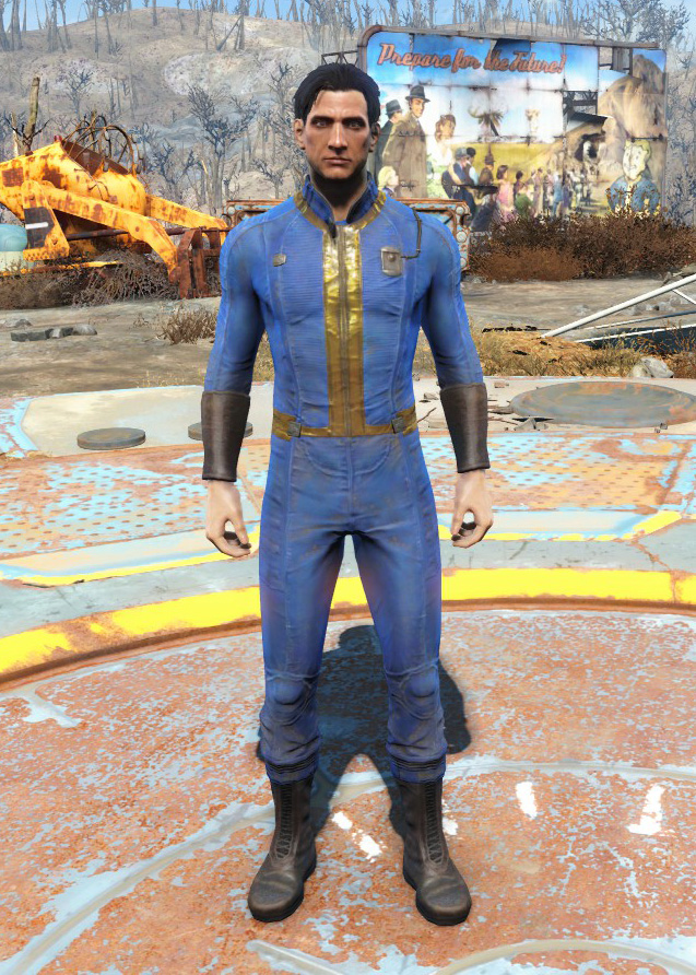 Броня и одежда в Fallout 4 - Комбинезон Убежища 111