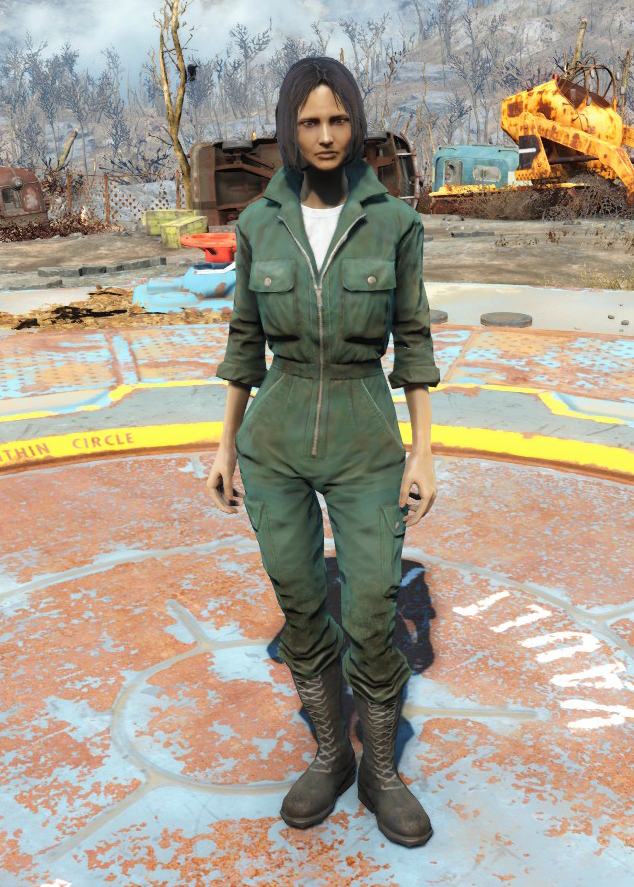 Броня и одежда в Fallout 4 - Комбинезон механика 
