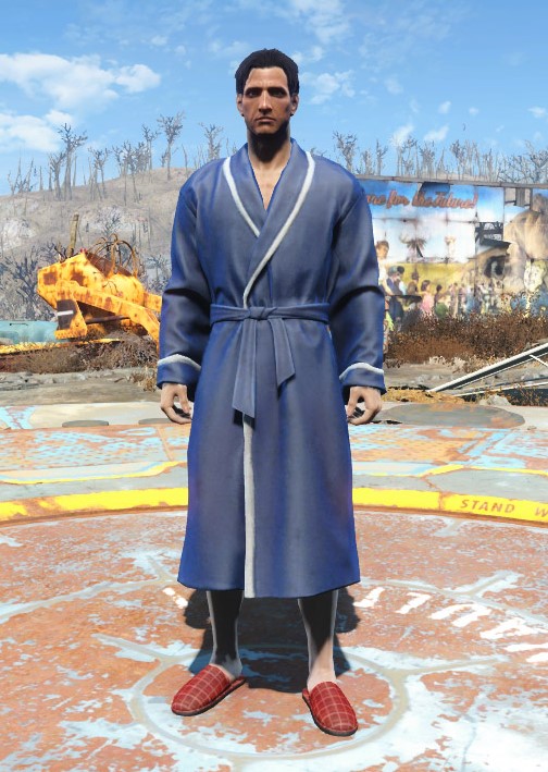 Броня и одежда в Fallout 4 - Купальный халат