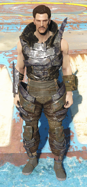 Броня и одежда Nuka-World в Fallout 4 - Броня Адептов (металл)