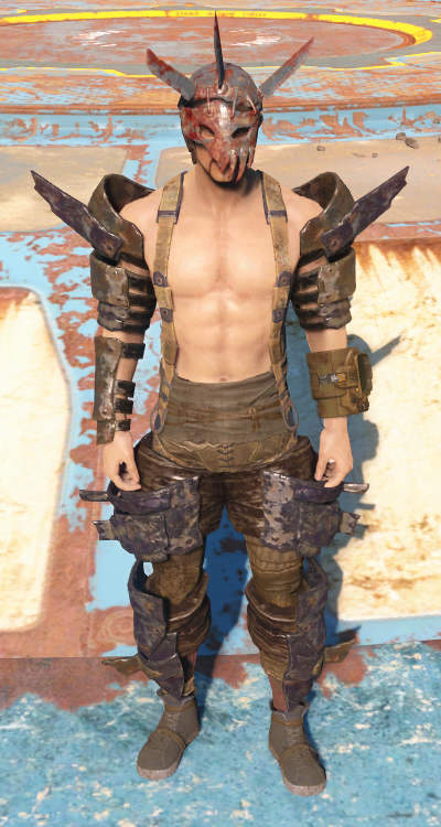 Броня и одежда Nuka-World в Fallout 4 - Броня Адептов (шипы)