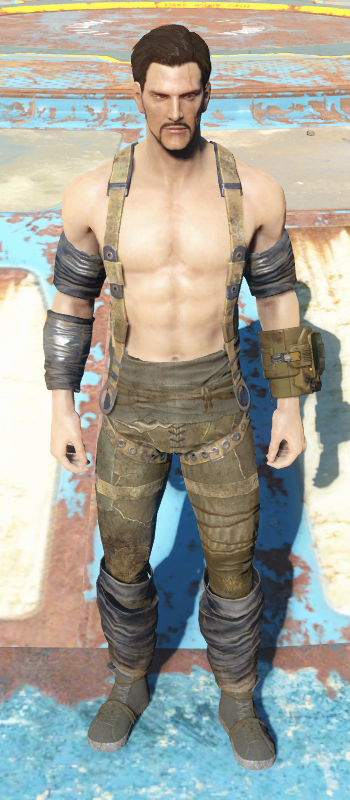 Броня и одежда Nuka-World в Fallout 4 - Броня Адептов (обмотка)