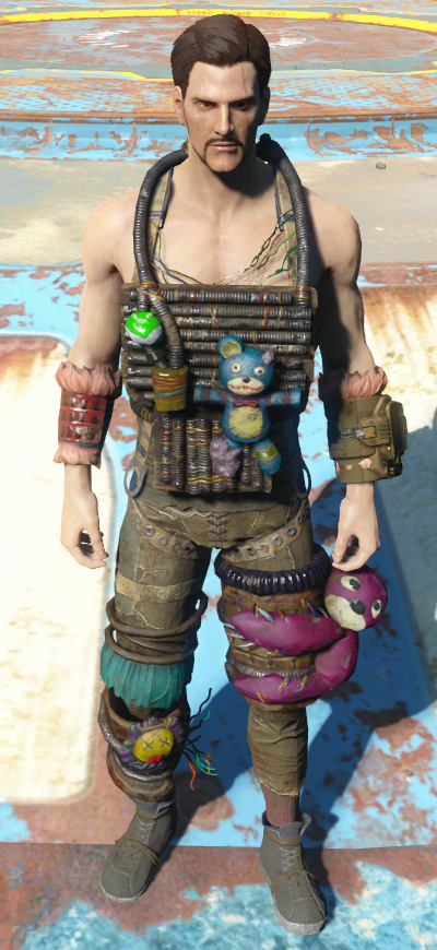 Броня и одежда Nuka-World в Fallout 4 - Броня Стаи