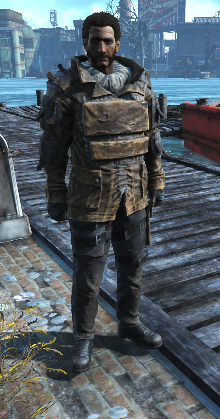 Fallout 4 railroad coat фото 30