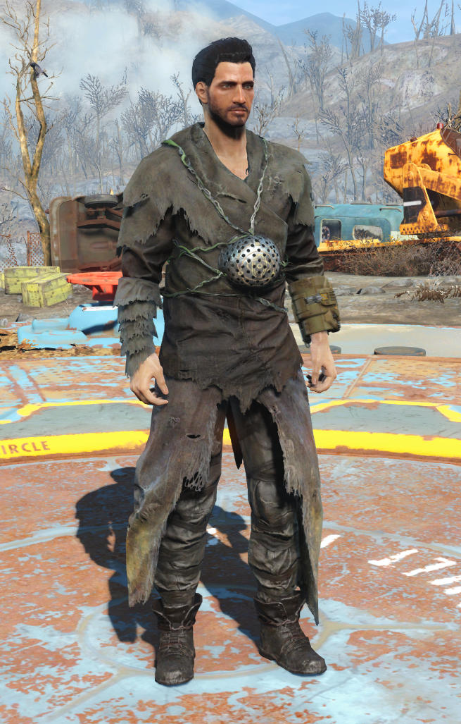 Броня и одежда Far Harbor в Fallout 4 - Облачение служителя Атома