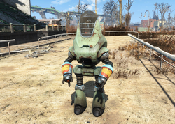 Именованные существа в Fallout 4 - Железный Дровосек 