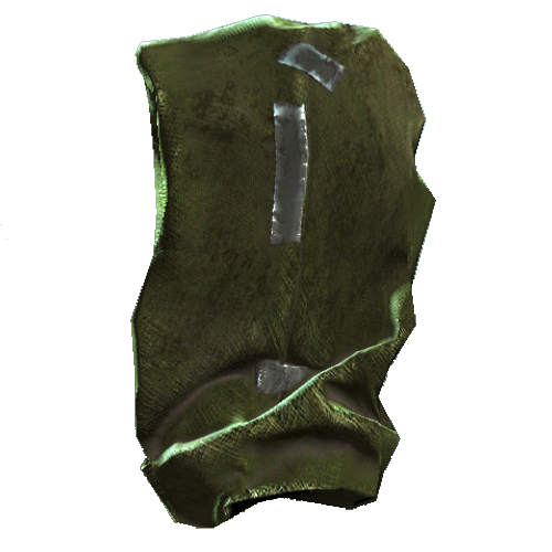 Каски и головные уборы в Fallout 4 - Зелёный капюшон