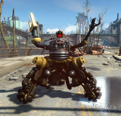 Существа Automatron в Fallout 4 - Танкобот