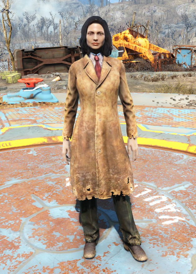 Броня и одежда в Fallout 4 - Грязное пальто