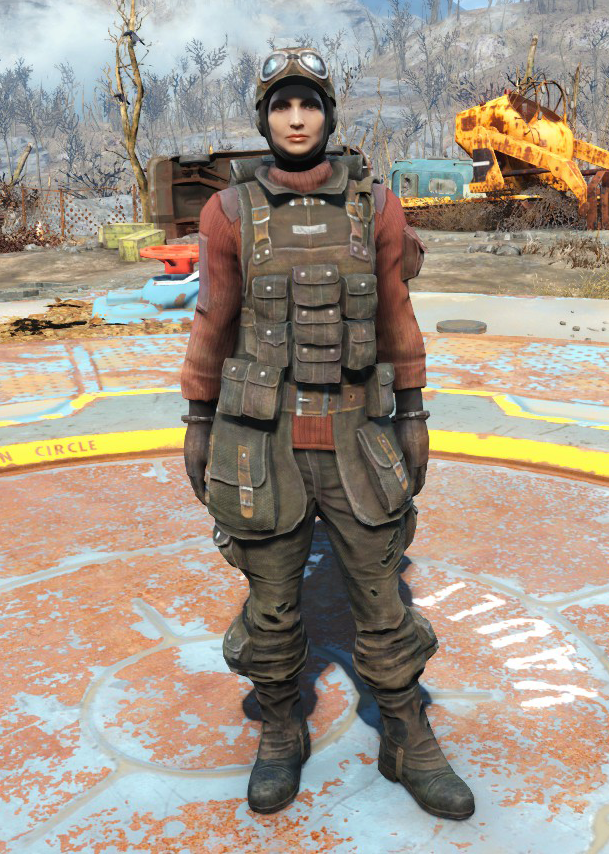 Броня и одежда в Fallout 4 - Броня скриптора-агента