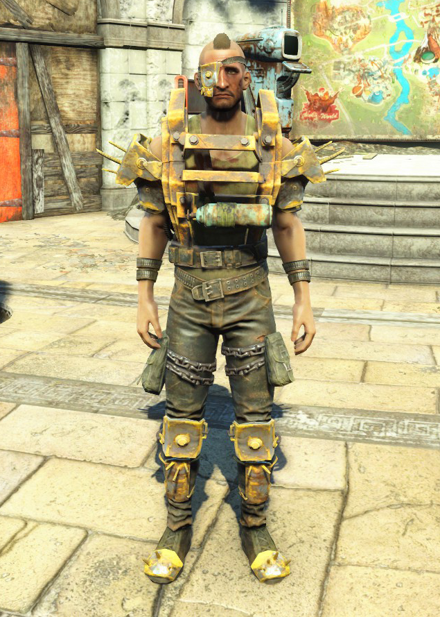 Броня и одежда Nuka-World в Fallout 4 - Броня Гейджа